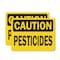 Signmission Pesticides Caution Sign, Plastic, 10in W x 7in L, 2PK OS-2PACK-CS-P-710-L-19222 - alternate 1